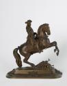 Anton Dominik Ritter von Fernkorn, Reiterstatuette Prinz Eugen Franz von Savoyen (1663–1736), u…