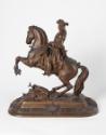 Anton Dominik Ritter von Fernkorn, Reiterstatuette Prinz Eugen Franz von Savoyen (1663–1736), u…