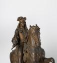 Anton Dominik Ritter von Fernkorn, Reiterstatuette Prinz Eugen Franz von Savoyen (1663–1736), u ...