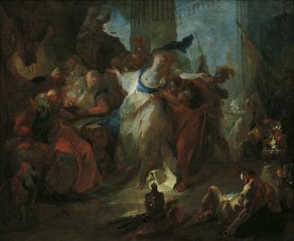 Franz Anton Maulbertsch, Susanna vor den Richtern, um 1750/1755, Öl auf Leinwand, 57 x 68 cm, B…