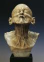 Franz Xaver Messerschmidt, Zweiter Schnabelkopf ("Charakterkopf" Nr. 6), 1777/1781, Braun gefle…