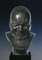 Franz Xaver Messerschmidt, Ein Erzbösewicht ("Charakterkopf" Nr. 33), 1777/1783, Zinnguss (79,9…