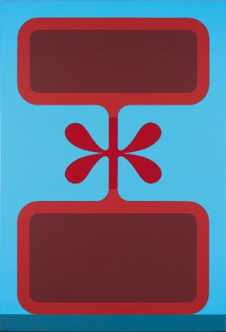 Christian Hutzinger, Ohne Titel (CH 13/2008), 2008, Acryl auf Leinwand, 190 × 130 cm, Belvedere…