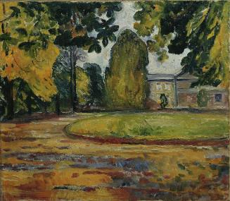 Edvard Munch, Park in Kösen, 1906, Öl auf Leinwand, 70,5 x 81 cm, Belvedere, Wien, Inv.-Nr. 185…