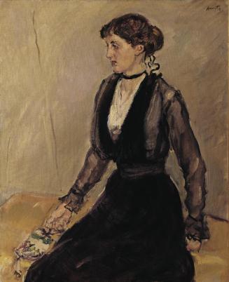 Max Slevogt, Fräulein Eva Steinbarth, 1915, Öl auf Leinwand, 105 x 85 cm, Belvedere, Wien, Inv.…