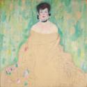 Gustav Klimt, Amalie Zuckerkandl, 1917/18 (möglicherweise bereits 1913/14 begonnen), Öl auf Lei…
