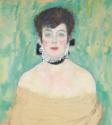 Gustav Klimt, Amalie Zuckerkandl, 1917/18 (möglicherweise bereits 1913/14 begonnen), Öl auf Lei…