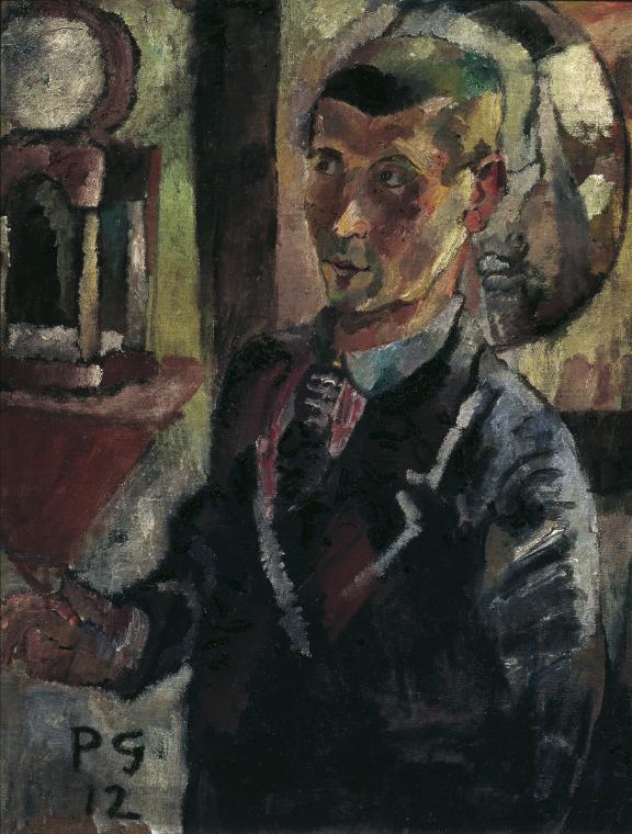 Albert Paris Gütersloh, Selbstbildnis, 1912, Öl auf Leinwand, 70,5 x 54,5 cm, Belvedere, Wien, …