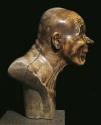 Franz Xaver Messerschmidt, Der Schaafkopf ("Charakterkopf" Nr. 17), 1777/1783, Braun gefleckter ...