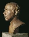 Franz Xaver Messerschmidt, Der Zuverläßige ("Charakterkopf" Nr. 27), 1777/1783 (?), rotbraun pa…