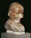 Franz Xaver Messerschmidt, Ein Schalksnarr ("Charakterkopf" Nr. 35), 1777/1783, Braun gefleckte ...