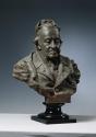 Viktor Tilgner, Der Geologe Ami (Amedée) Boué, 1878, Terrakotta, H: 60 cm, Belvedere, Wien, Inv…