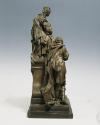 Lorenzo Mattielli, Die Heilige Sippe, 1736, Terrakotta, bronziert, 61 x 59,5 x 25,5 cm, Belvede…
