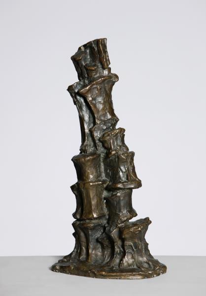 Fritz Wotruba, Stehende Figur, monumental III, 1968, Bronze, 46,5 × 13 × 22 cm, Belvedere, Wien…