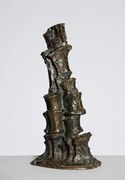 Fritz Wotruba, Stehende Figur, monumental III, 1968, Bronze, 46,5 × 13 × 22 cm, Belvedere, Wien ...