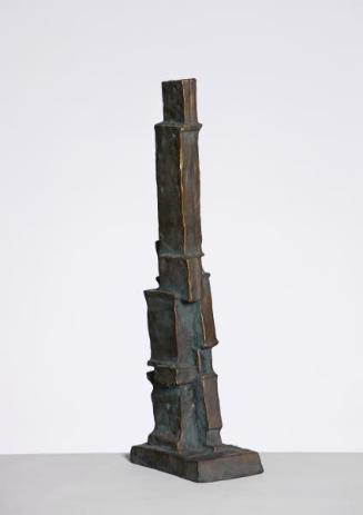 Fritz Wotruba, Kleine stehende Figur, 1961, Bronze, 44,5 × 9,5 × 14,5 cm, Belvedere, Wien, Inv.…