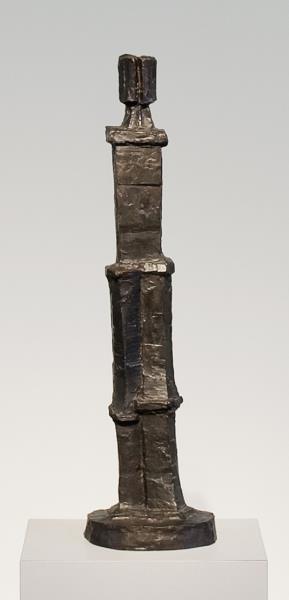 Fritz Wotruba, Stehende Figur, 1958, Bronze, 82 × 22,5 × 19,5 cm, Belvedere, Wien, Inv.-Nr. FW …