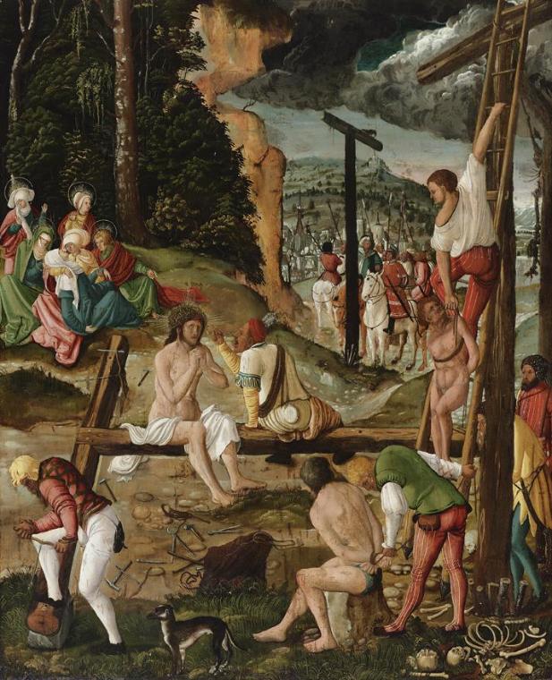 Nachfolge des Lucas Cranach d. Ä., Vor der Kreuzigung Christi (Christus im Elend), Österreich u…