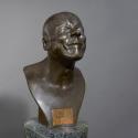 Franz Xaver Messerschmidt, Der starke Geruch ("Charakterkopf" Nr. 23), 1777/1783, Bleiguss, H:  ...