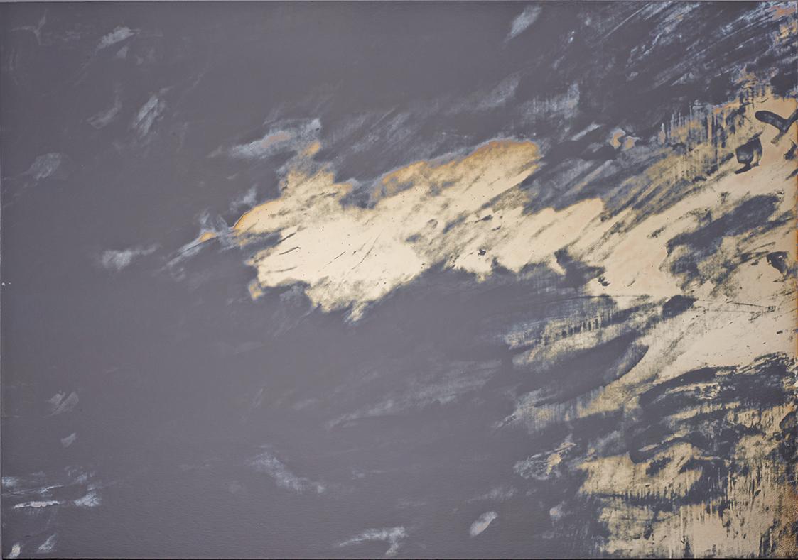 Lisa Oppenheim, Belvedere Heliograms, 2012, Silbern getönter Silbergelatine-Druck, auf Aluminiu…