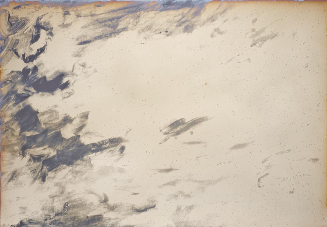Lisa Oppenheim, Belvedere Heliograms, 2012, Silbern getönter Silbergelatine-Druck, auf Aluminiu…