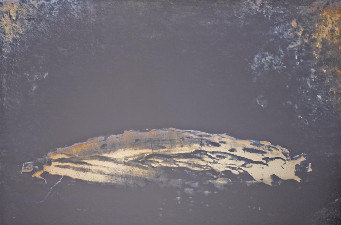 Lisa Oppenheim, Belvedere Heliograms, 2012, Silbern getönter Silbergelatine-Druck, auf Aluminiu…