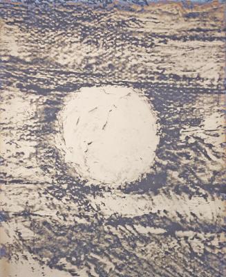 Lisa Oppenheim, Belvedere Heliograms, 2012, Silbern getönter Silbergelatine-Druck, auf Aluminiu…