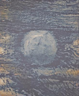 Lisa Oppenheim, Belvedere Heliograms, 2012, Silbern getönter Silbergelatine-Druck, auf Aluminiu…