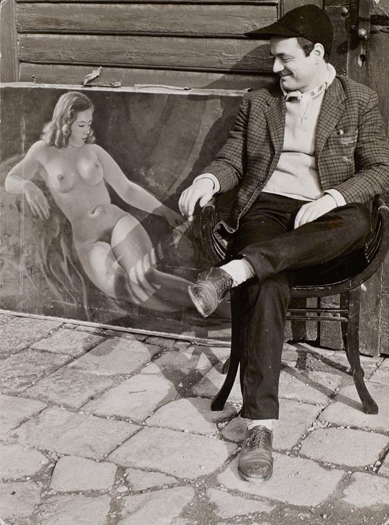 Padhi Frieberger, Kurt Kalb, 1963, Gelatinesilber, 17,1 × 12,8 cm, Belvedere, Wien, Inv.-Nr.: 1…
