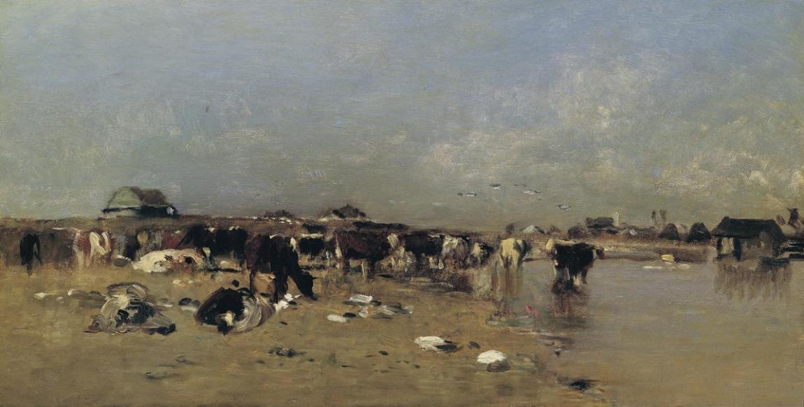 Viehtränke an der Waag