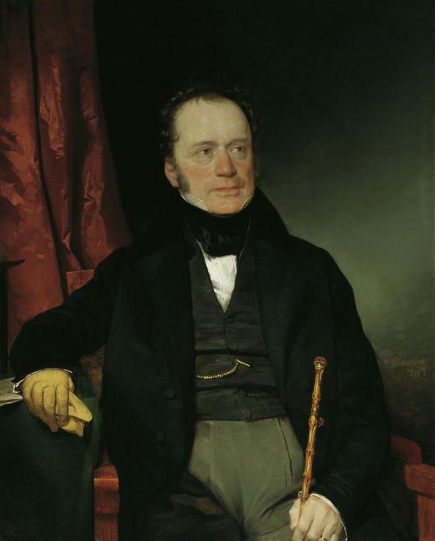Friedrich von Amerling, Graf Breda (?), 1833, Öl auf Leinwand, 95,5 x 77 cm, Belvedere, Wien, I…