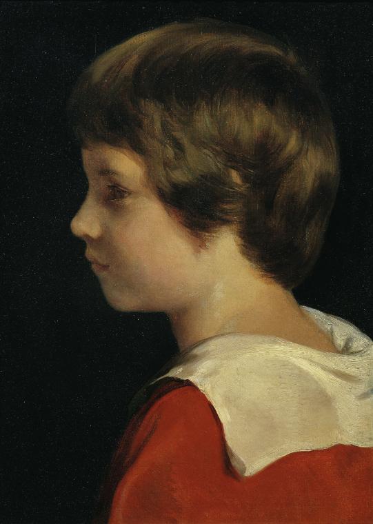 Friedrich von Amerling, Friedrich Amerling, der Sohn des Künstlers, 1842, Öl auf Leinwand, 34,5…