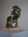 Constantin Emile Meunier, Puddler, 1894/1895, Bronze, Steinsockel, Bronze: 48,2 × 43 × 34 cm, B…