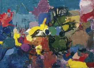 Herbert Boeckl, Fliegender Specht II, 1950, Öl auf Leinwand, 73 x 100 cm, Belvedere, Wien, Inv.…