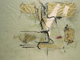 Bruno Gironcoli, Ohne Titel, um 1968, Mischtechnik (Tempera, Metallfarbe) auf Papier, Belvedere…