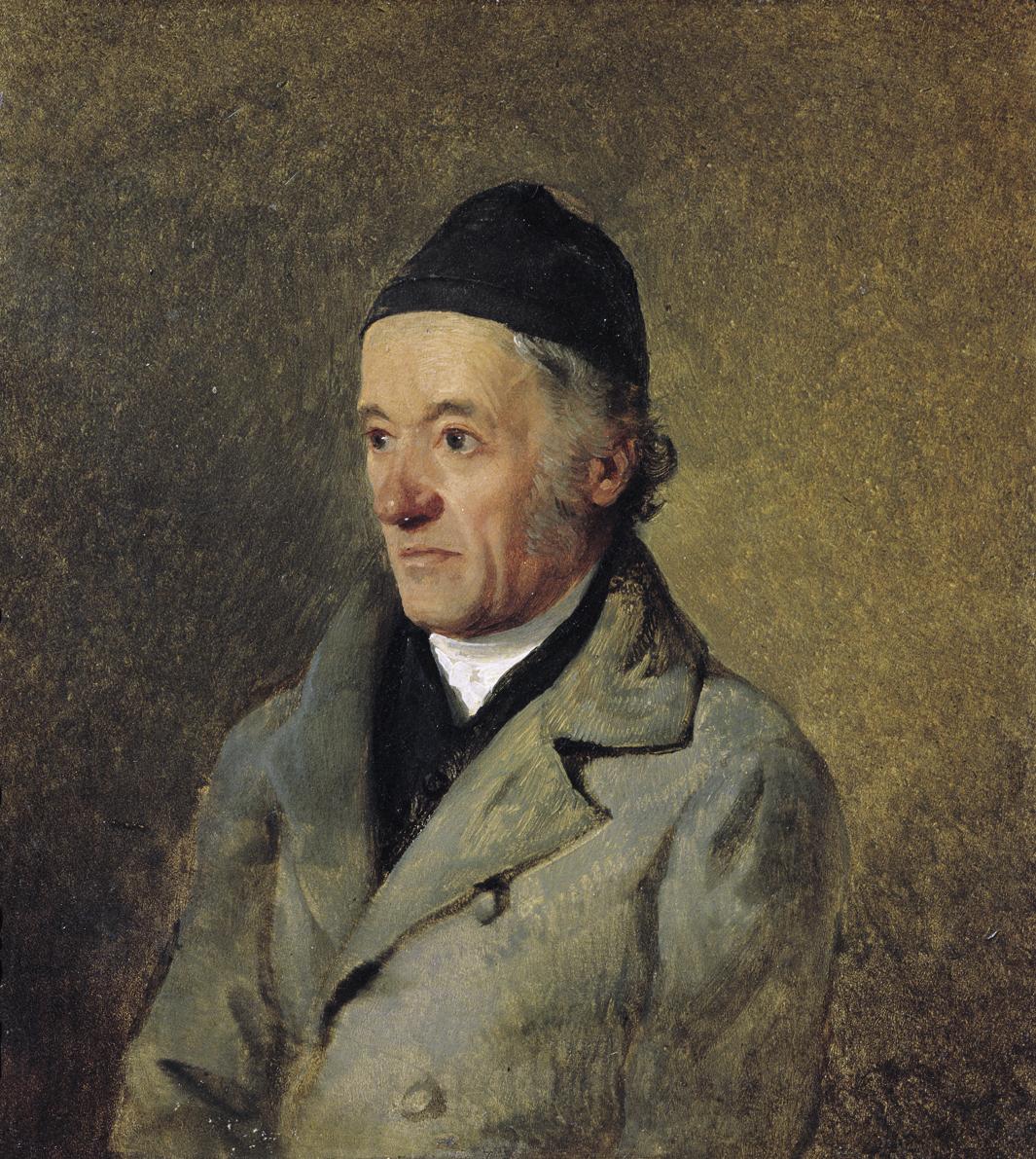 Friedrich August Mathias Gauermann, Der Maler Jakob Gauermann, der Vater des Künstlers, 1833, Ö…