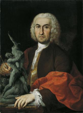 Unbekannter Künstler, Der Bildhauer Johann Christoph Mader (Hofbildhauer des Prinzen Eugen von …
