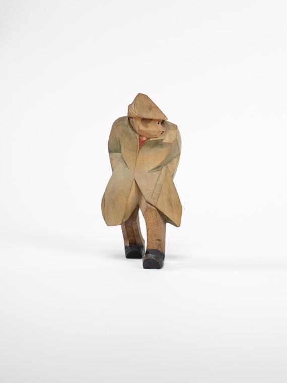 Franz Barwig d. Ä., Spielfigur, 1908/1909, Holz, bemalt, 17 × 8 × 9 cm, Belvedere, Wien, Inv.-N ...