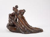 Franz Barwig d. Ä., Netzzieher, 1903/1904, Lindenholz, patiniert, 44 × 64 × 52 cm, Belvedere, W…