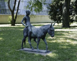 August Gaul, Der große Eselreiter, 1914, Bronze, 165 x 164 x 50 cm, Belvedere, Wien, Inv.-Nr. 2…