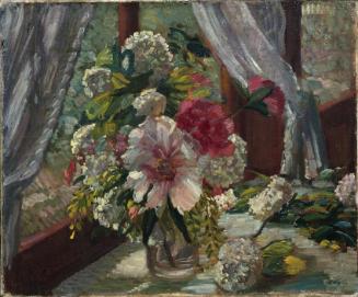 Wilhelm Legler, Blumenstück, 1929, Öl auf Leinwand, 50 x 60,5 cm, Belvedere, Wien, Inv.-Nr. 541…