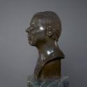 Franz Xaver Messerschmidt, Ein düstrer finsterer Mann ("Charakterkopf" Nr. 34(, 1770/1783, Blei…