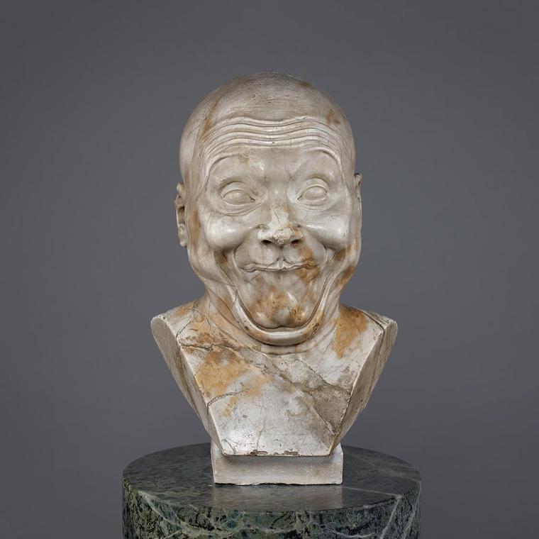 Franz Xaver Messerschmidt, Ein absichtlicher Schalksnarr ("Charakterkopf" Nr. 37), 1777/1783, H…