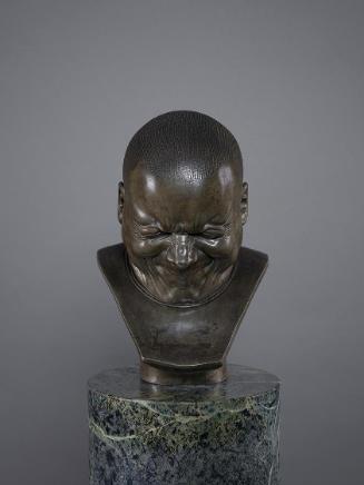 Franz Xaver Messerschmidt, Ein Erzbösewicht ("Charakterkopf" Nr. 33), 1777/1783, Zinnguss (79,9…