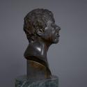 Franz Xaver Messerschmidt, Der Bekümmerte ("Charakterkopf" Nr. 10), 1775/1777, Zinnbüste (99,0% ...