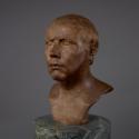 Franz Xaver Messerschmidt, Der Zuverläßige ("Charakterkopf" Nr. 27), 1777/1783 (?), rotbraun pa…