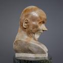 Franz Xaver Messerschmidt, Ein Schalksnarr ("Charakterkopf" Nr. 35), 1777/1783, Braun gefleckte ...