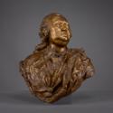 Franz Xaver Messerschmidt, Gerard van Swieten, 1769, Blei-Zinn-Legierung, vergoldet, 66 × 57 ×  ...