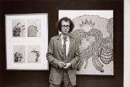 Peter Baum, Peter Pongratz in der Ausstellung "Adolf Loos für junge Leute", November 1970, 1970…