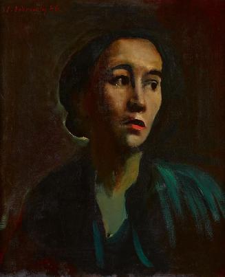 Josef Dobrowsky, Marian Spater Magg, 1946, Öl auf Leinwand, 61 x 51 cm, Belvedere, Wien, Inv.-N…